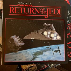 Star Wars Return of the Jedi Vinyl Record w Photo Booklet !